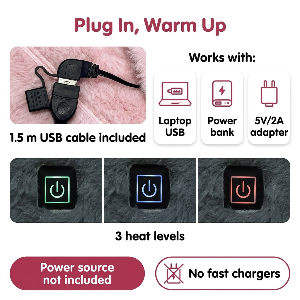 Heated Plush Belt